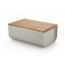 Mattina Bread Box In Warm Grey