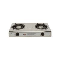 2 Burner Stainless Steel Gas Stove