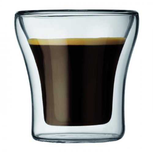Bodum Assam D/W Espresso Glass Set(2) 0.1L