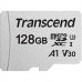 Transcend 128Gb Micro Sdxc C 10 Uhs-I U1/U3 V30 A1 With Adaptor