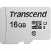 Transcend 300S 16Gb Micro Sd Uhs-I U1 Class 10 Read 95 Mb/S Write 45Mb/S With Sd Adaptor -Tlc