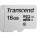 Transcend 300S 16Gb Micro Sd Uhs-I U1 Class10  Read 95 Mb/S - Write 45Mb/S - Without Adptor - Tlc