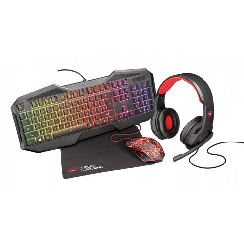 Trust Gxt 788Rw Gaming Bundle 4-In-1 - TRS-22544